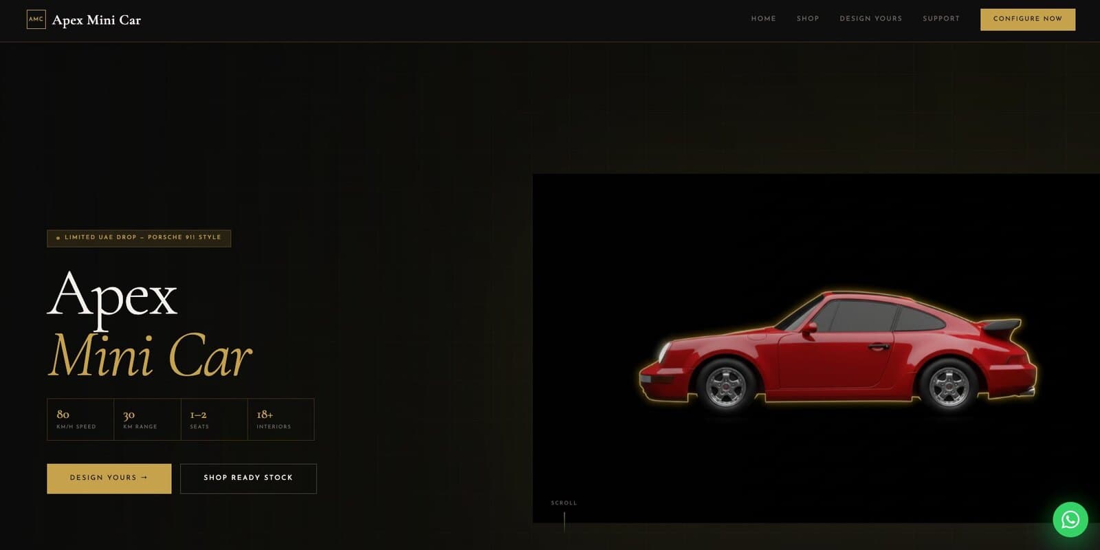 Apex Mini Car — Product & E-Commerce, a project by The 7TH