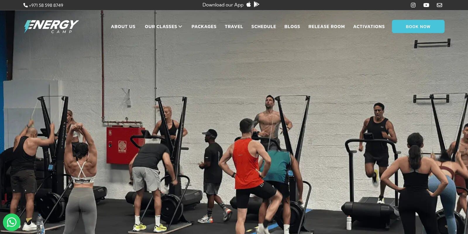 Energy Camp — Fitness & Lifestyle, a project by The 7TH