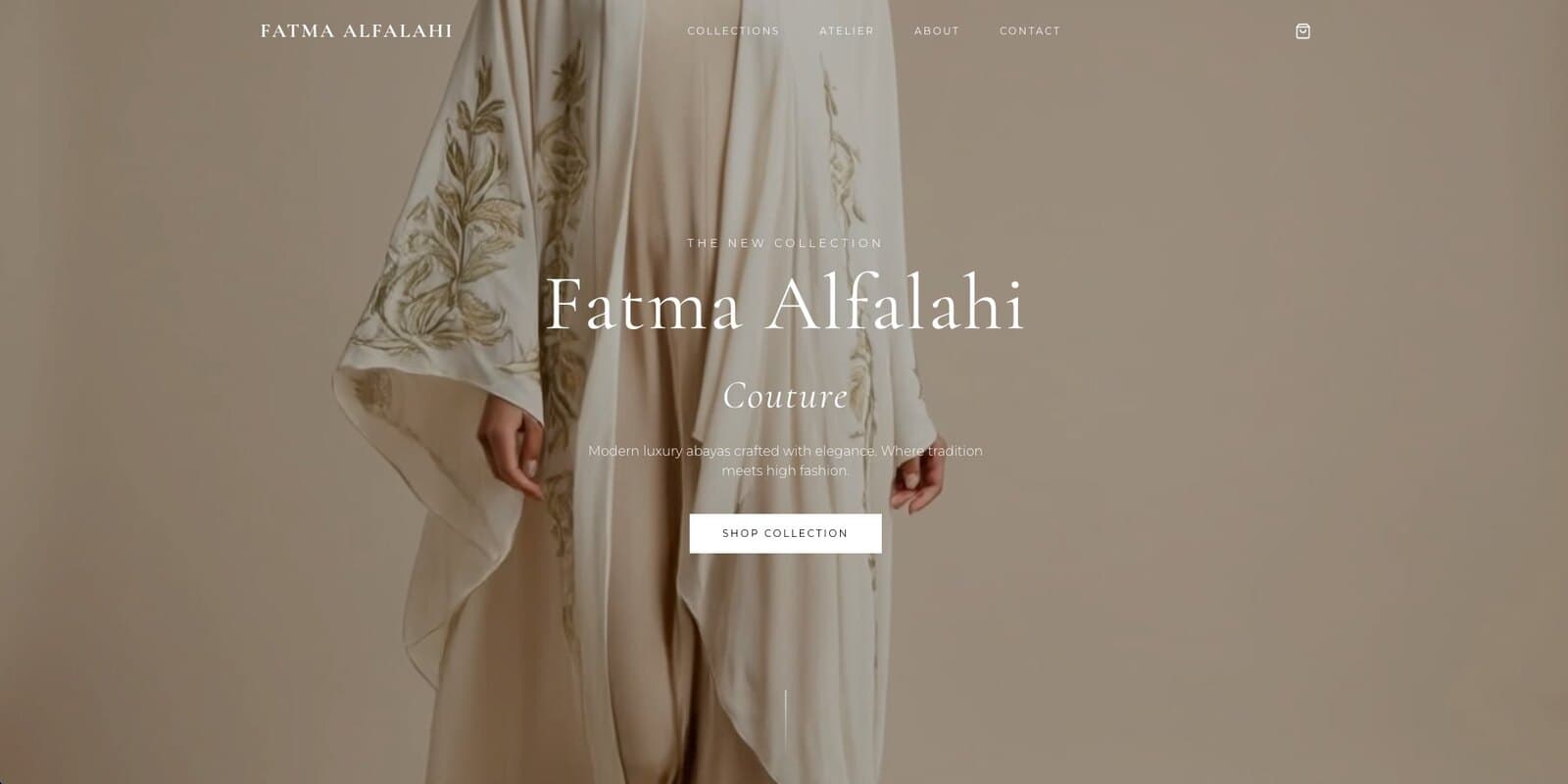 Fatma Alfalahi — Fashion & E-Commerce, a project by The 7TH