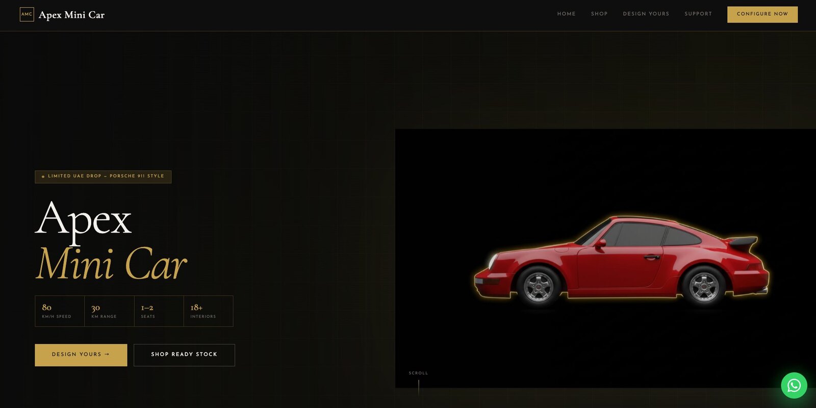 Apex Mini Car — Product & E-Commerce, a project by The 7TH